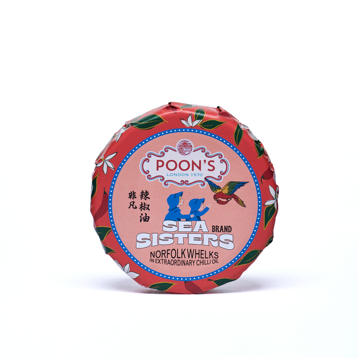 Sea Sisters Cannery x Poon's London - Norfolk Whelks in Extraordinary Chilli Oil