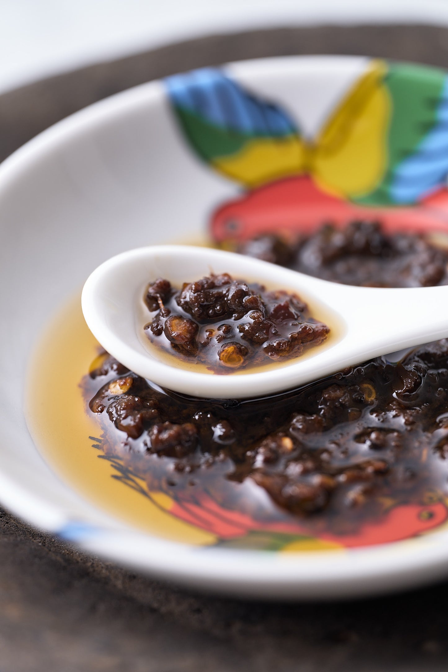 Porcelain Dipping Dish - Chilli Design