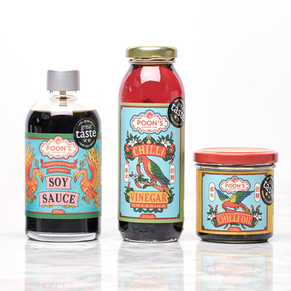 Poon's London Vegetarian Sauce Collection